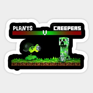 Plant attack Sticker